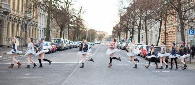 Wir, in Potsdam unterwegs