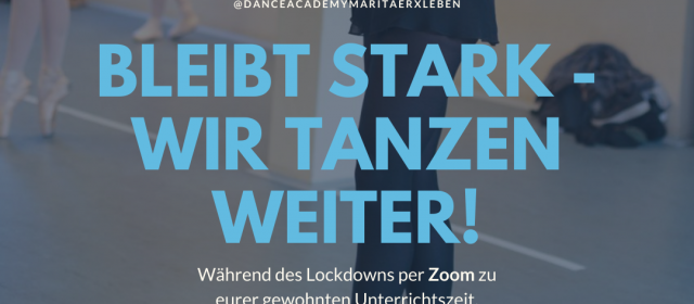 Lockdown 2.0 in der Tanzakademie